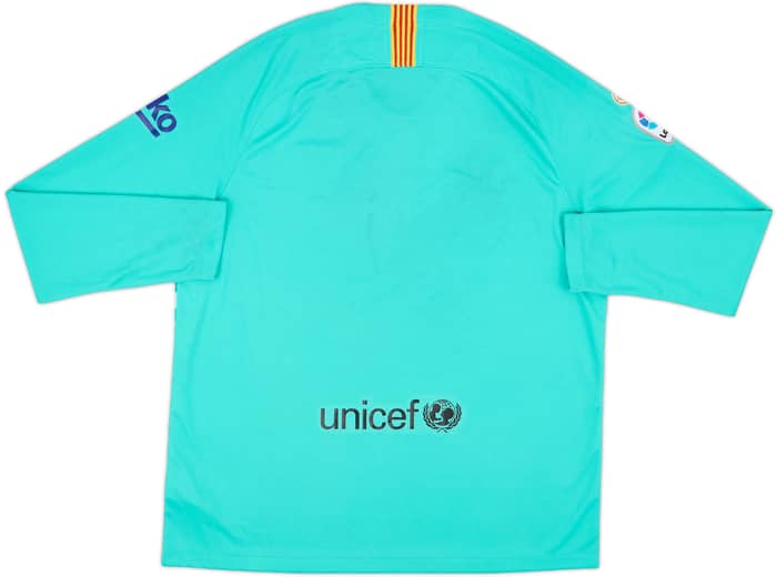 2019-20 Barcelona GK Shirt - 9/10 - (XL)