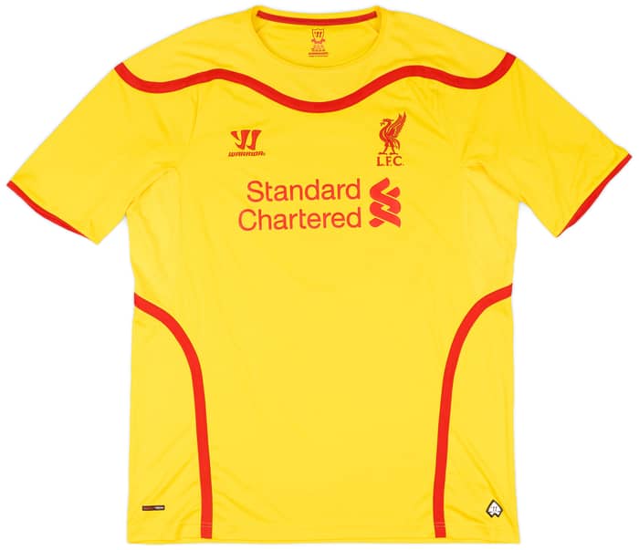 2014-15 Liverpool Away Shirt Gerrard #8 - 6/10 - (XXL)
