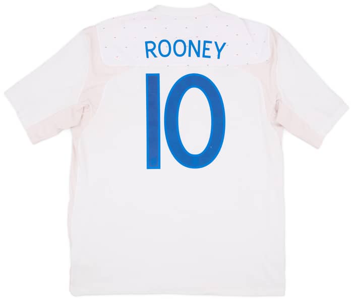 2010-11 England Home Shirt Rooney #10 - 6/10 - (XL)