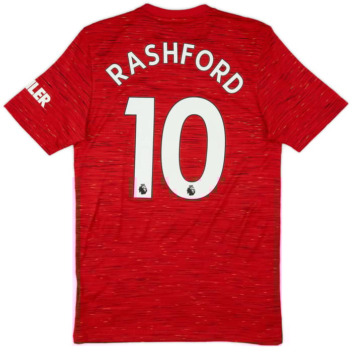 2020-21 Manchester United Home Shirt Rashford #10 (S)
