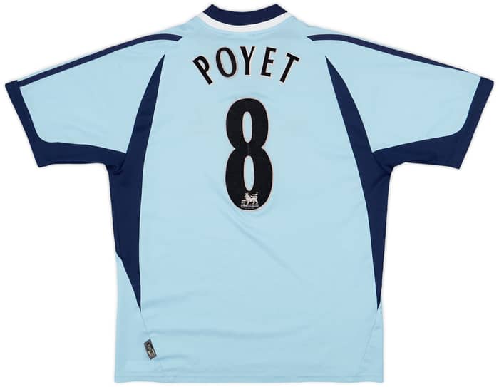 2001-02 Tottenham Away Shirt Poyet #8 - 5/10 - (M)