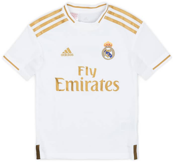 2019-20 Real Madrid Home Shirt Hazard #7 - 8/10 - (7-8 Years)