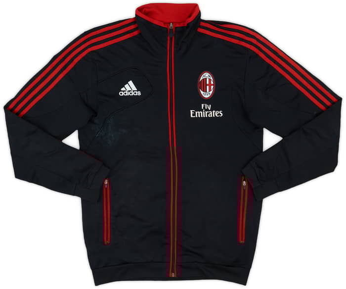 2012-13 AC Milan adidas Track Jacket - 6/10 - (S)