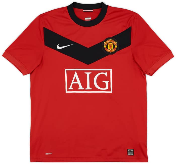 2009-10 Manchester United Home Shirt Owen #7 - 8/10 - (M)