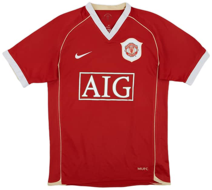 2006-07 Manchester United Home Shirt Rooney #8 - 5/10 - (S)