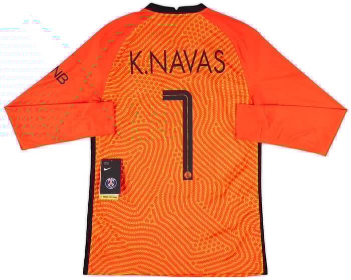 2020-21 Paris Saint-Germain GK Shirt K. Navas #1 (M)