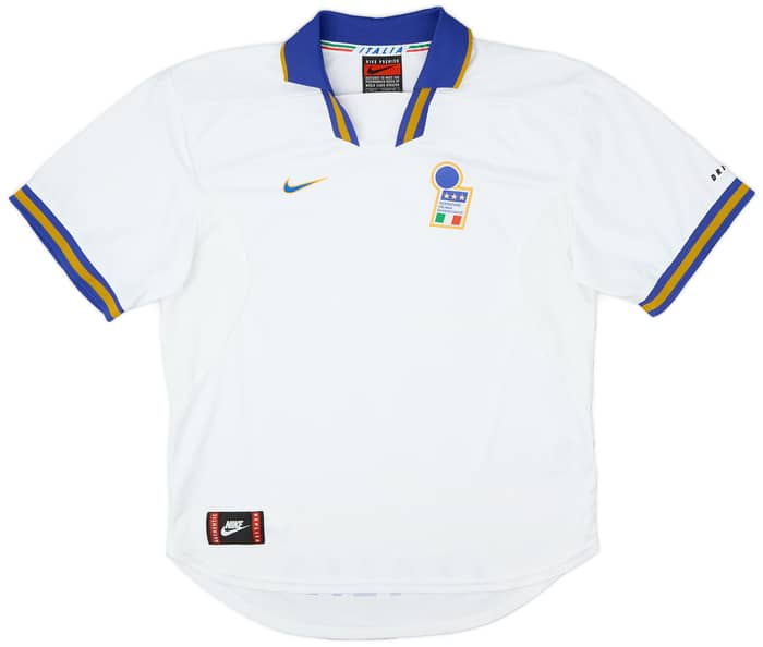 1996-97 Italy Away Shirt - 8/10 - (XL)