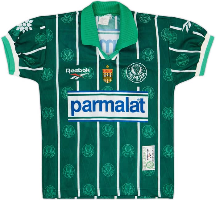 1996 Palmeiras 'Campeonato Paulista' Home Shirt #10 - 8/10 - (L.Boys)