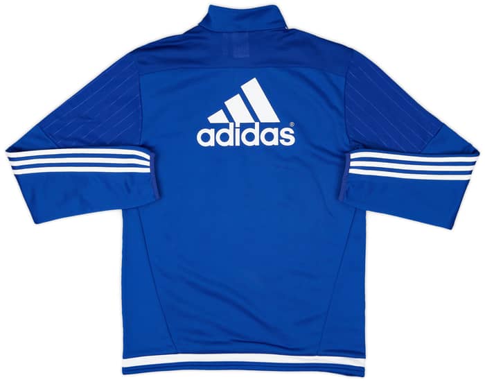 2015-16 Chelsea adidas 1/4 Zip Drill Top - 6/10 - (S)