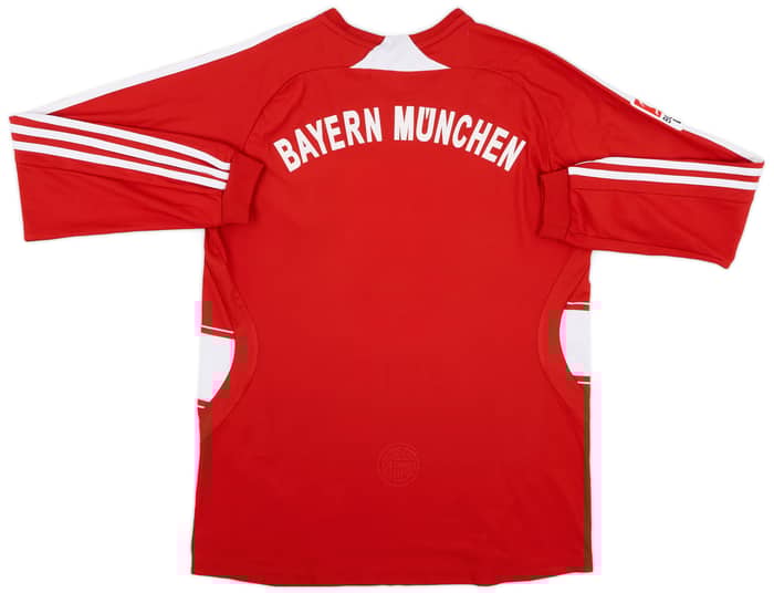 2007-08 Bayern Munich Home L/S Shirt - 8/10 - (XL.Boys)