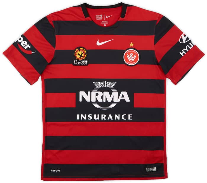 2015-16 Western Sydney Wanderers Home Shirt - 9/10 - (M)