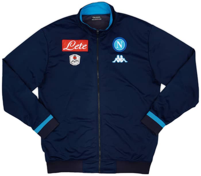 2015-16 Napoli Kappa Tracksuit - 8/10 - (XXL)