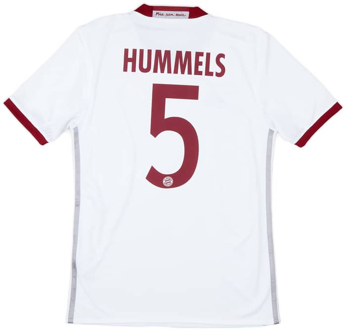 2016-17 Bayern Munich Third Shirt Hummels #5 - 8/10 - (XS)