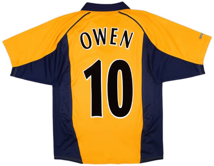 2000-02 Liverpool Away Shirt Owen #10 - 5/10 - (S)