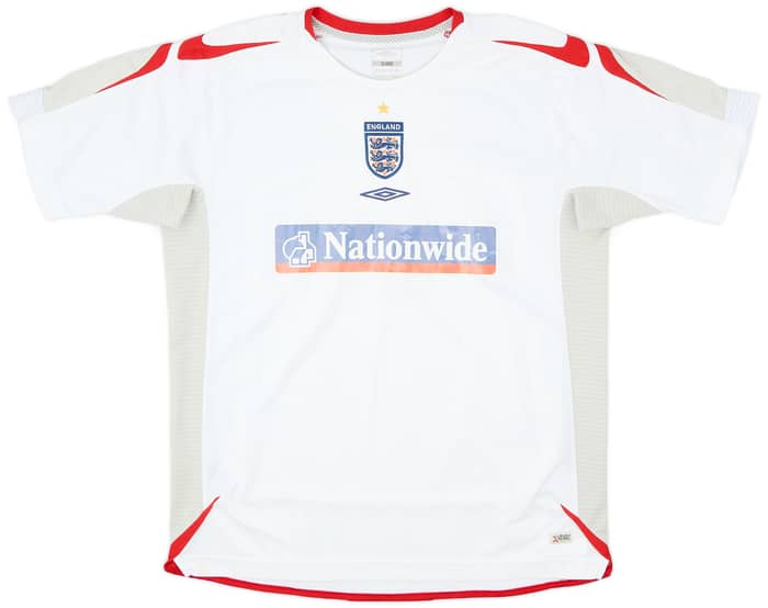 2005-06 England Umbro Training Shirt - 6/10 - (L)