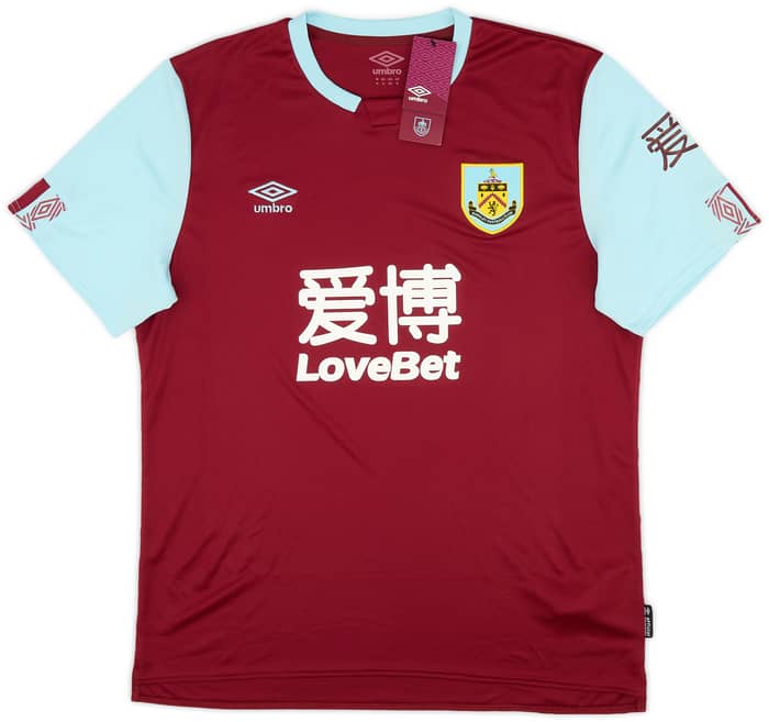 2019-20 Burnley Home Shirt Wood #9 (XL)