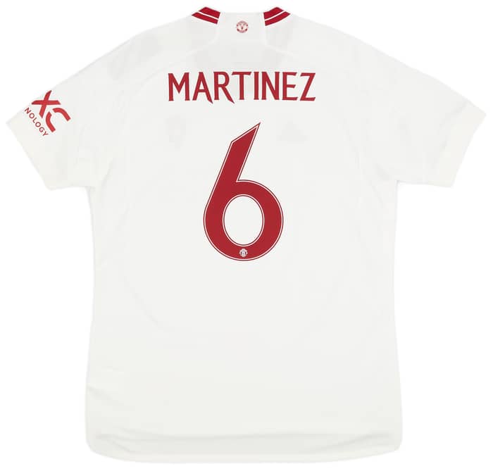 2023-24 Manchester United Third Shirt Martinez #6