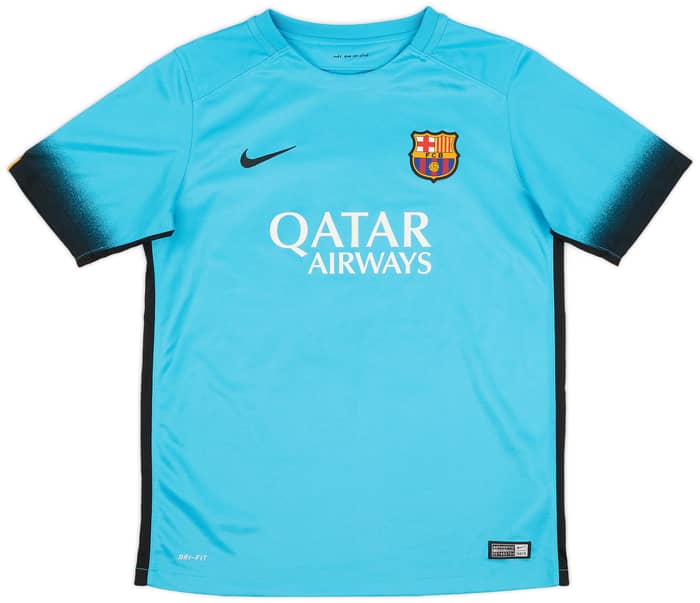 2015-16 Barcelona Third Shirt - 5/10 - (XL.Boys)