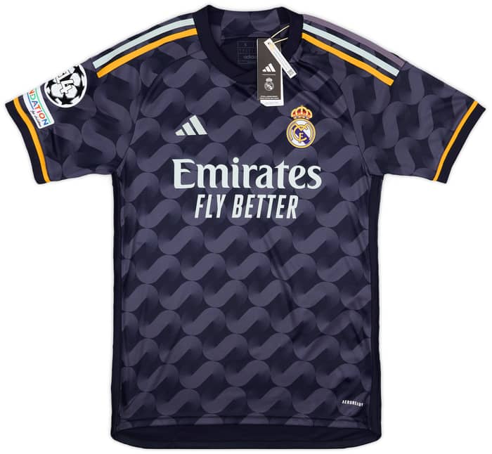 2023-24 Real Madrid Away CL Shirt (S)