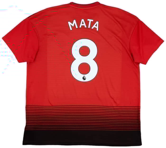 2018-19 Manchester United Home Shirt Mata #8 - 4/10 - (XL)