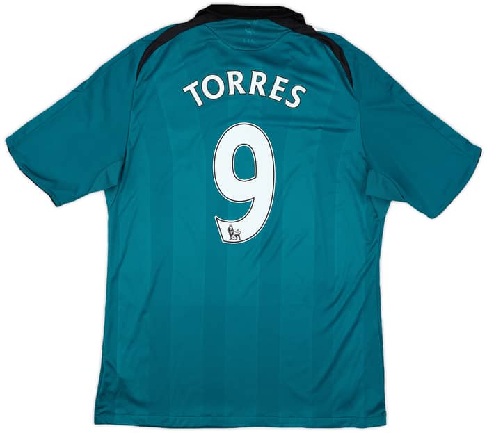 2008-09 Liverpool Third Shirt Torres #9 - 5/10 - (L)