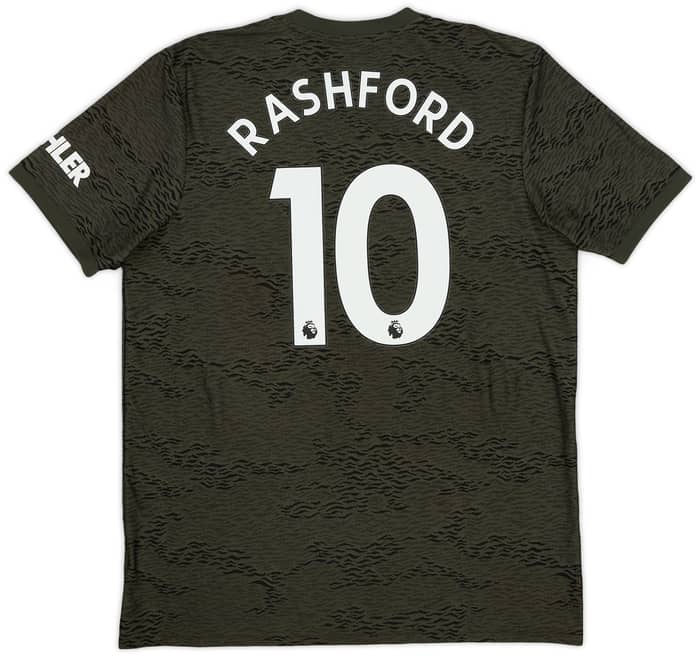 2020-21 Manchester United Away Shirt Rashford #10 - 9/10 - (XL)