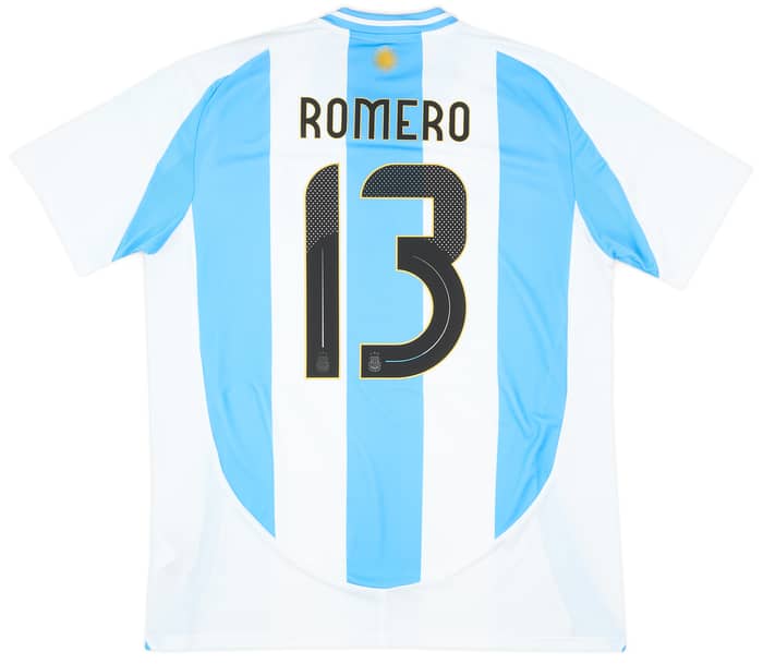 2024-25 Argentina Home Shirt Romero #13