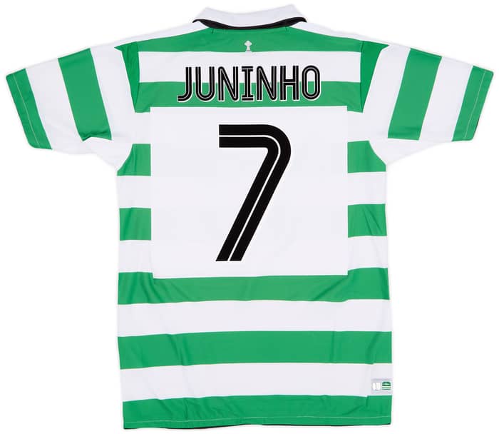 2004-05 Celtic Home Shirt Juninho #7 (S)