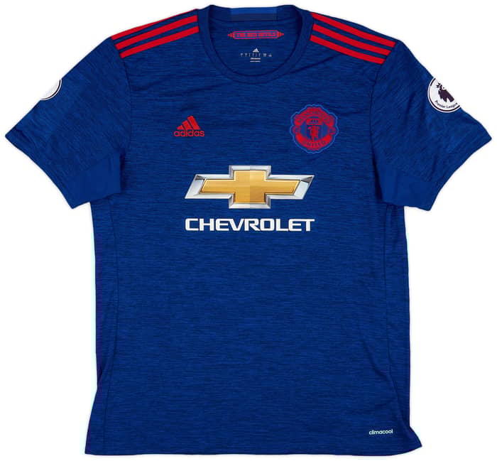 2016-17 Manchester United Away Shirt Smalling #12 - 8/10 - (L)