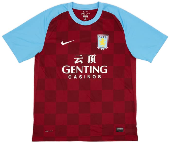 2011-12 Aston Villa Home Shirt Petrov #19 - 6/10 - (L)