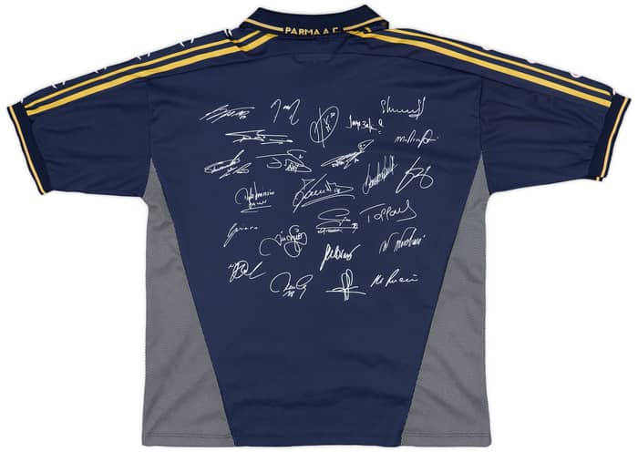 2001-02 Parma 'Signed' Finale TIM Cup Away Shirt - 8/10 - (XL)