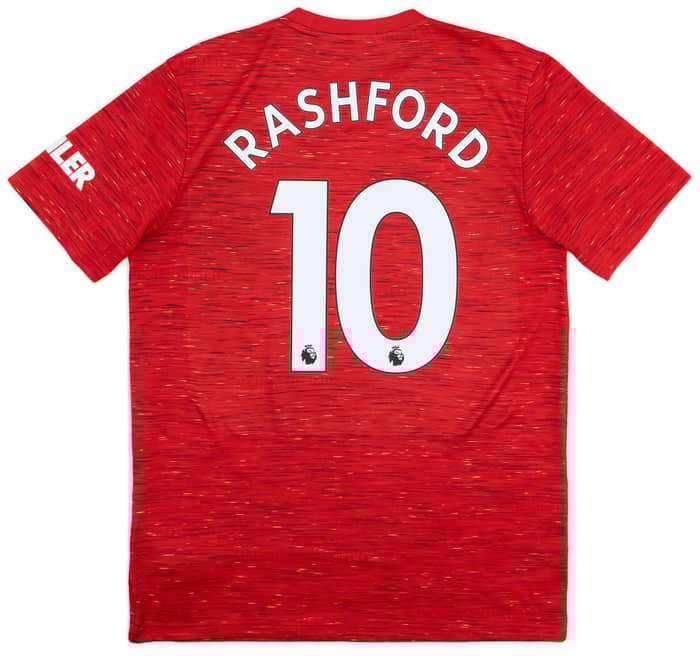 2020-21 Manchester United Home Shirt Rashford #10 - 10/10 - (M)