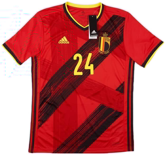 2020-21 Belgium Home Shirt Trossard #24 (M)