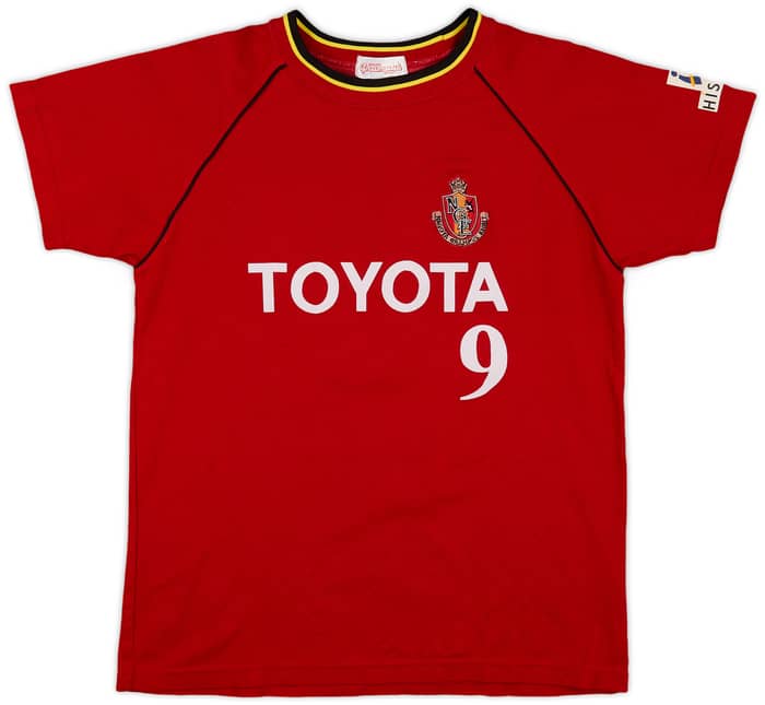 2004 Nagoya Grampus Eight Fan Shirt Marques #9 - 8/10 - (M)