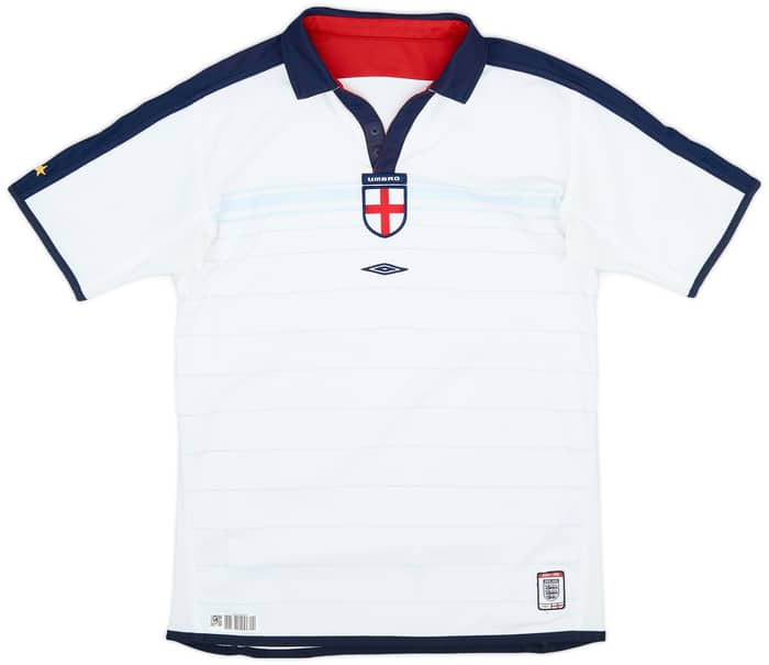 2003-05 England Home Shirt - 6/10 - (XL.Boys)