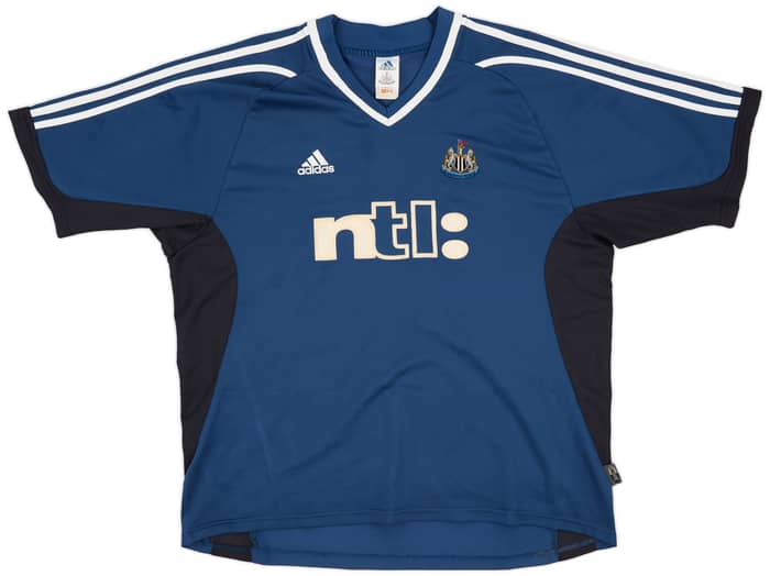 2001-02 Newcastle Away Shirt Shearer #9 - 6/10 - (XL)