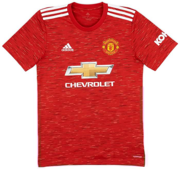 2020-21 Manchester United Home Shirt Mata #8 - 9/10 - (M)