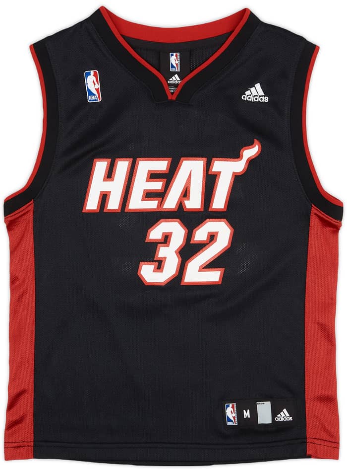 2006-07 Miami Heat O'Neal #32 adidas Away Jersey - 9/10 - (M.Boys)
