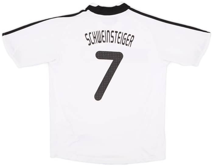 2008-09 Germany Home Shirt Schweinsteiger #7 - 5/10 - (M.Boys)