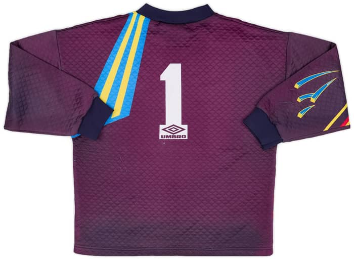 1992-93 Manchester United GK Shirt #1 - 8/10 - (L.Boys)