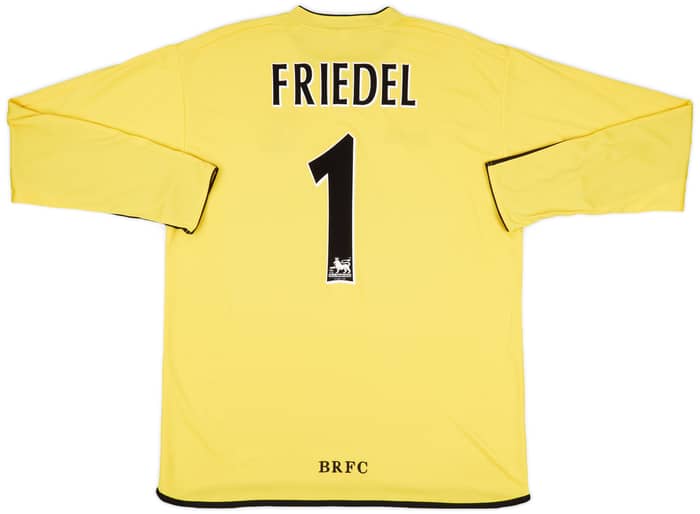 2004-05 Blackburn GK Shirt Friedel #1 - 8/10 - (L)