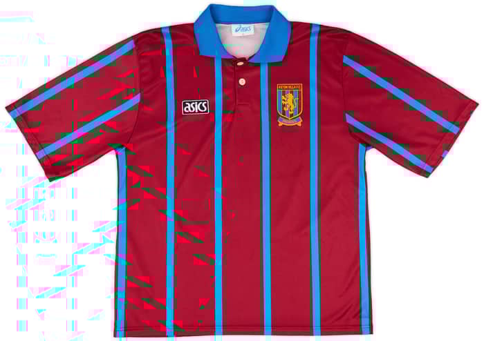 1993-95 Aston Villa Home Shirt McGrath #5 - 9/10 - (XL)