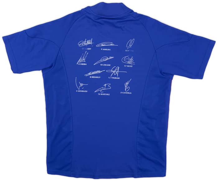 2002-04 France 'Signed' Home Shirt - 7/10 - (S)