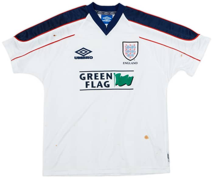 1998-99 England Umbro Training Shirt - 4/10 - (L)