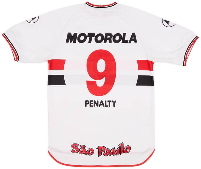2000 Sao Paulo Home Shirt #9 - 8/10 - (S)
