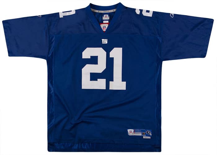2005-06 New York Giants Barber #21 Reebok Premier Jersey (Home) XXL