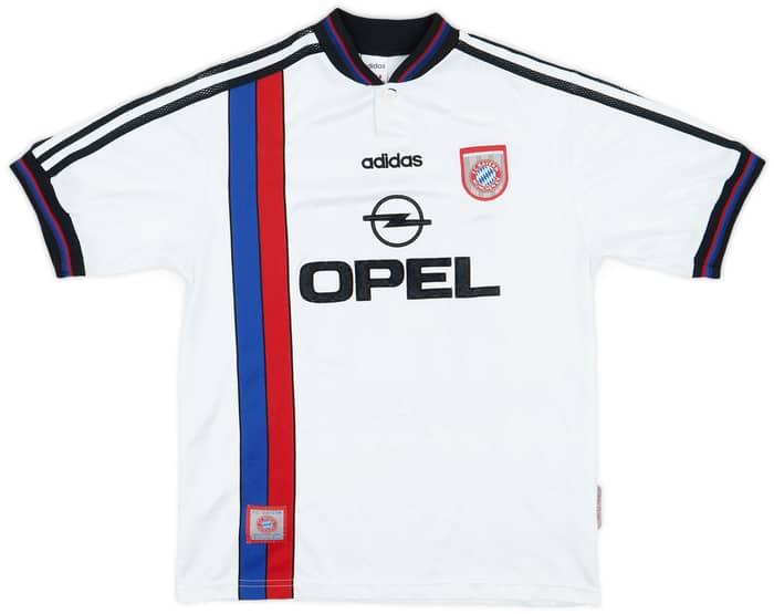 1996-98 Bayern Munich Away Shirt Rizzitelli #20 - 8/10 - (XL.Boys)