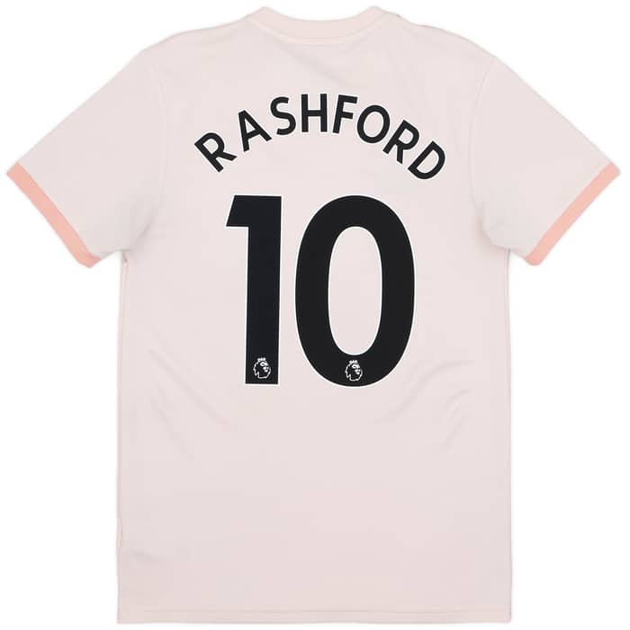 2018-19 Manchester United Away Shirt Rashford #10 - 6/10 - (S)