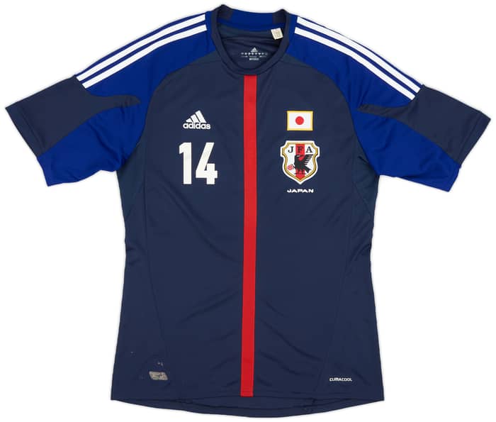 2012-13 Japan Home Shirt K. Nakamura #14 - 6/10 - (M) 2012-13 Japan Home Shirt K. Nakamura #14 - 6/10 - (M)