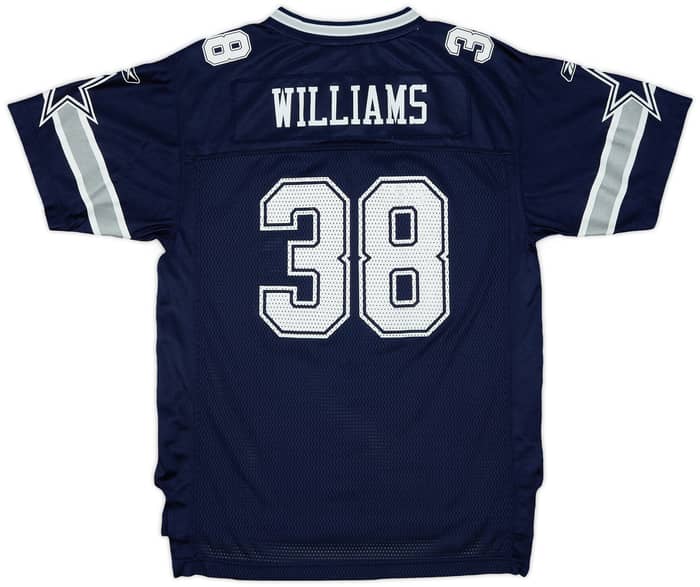 2008 Dallas Cowboys Williams #38 Reebok On Field Home Jersey - 8/10 - (XL.Boys)